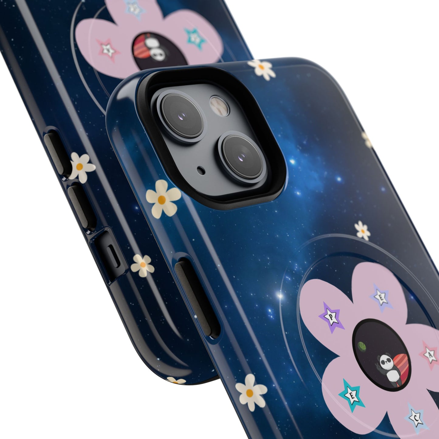 Floral Tough Magnetic Phone Case - Cute & Durable Design for Everyday Use