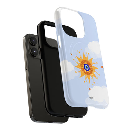 Sunshine Aura Tough Magnetic Phone Case - Durable Protection with Vibrant Design