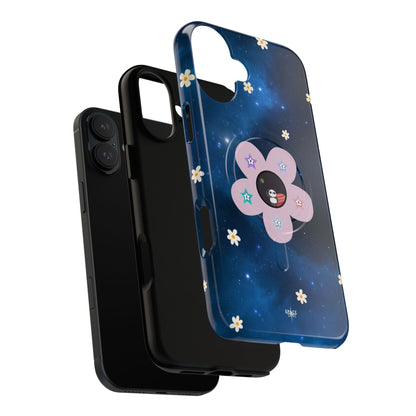 Floral Tough Magnetic Phone Case - Cute & Durable Design for Everyday Use