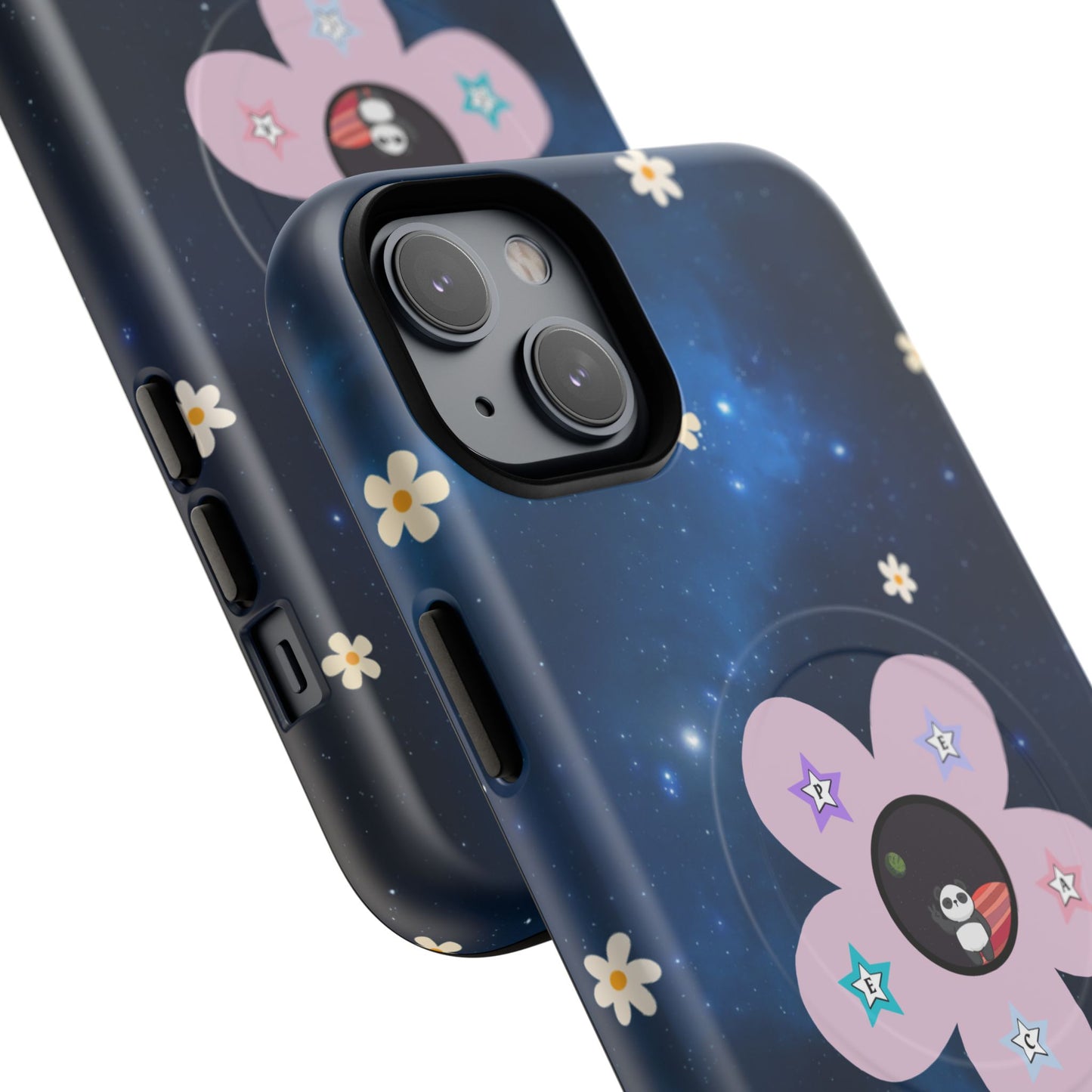 Floral Tough Magnetic Phone Case - Cute & Durable Design for Everyday Use