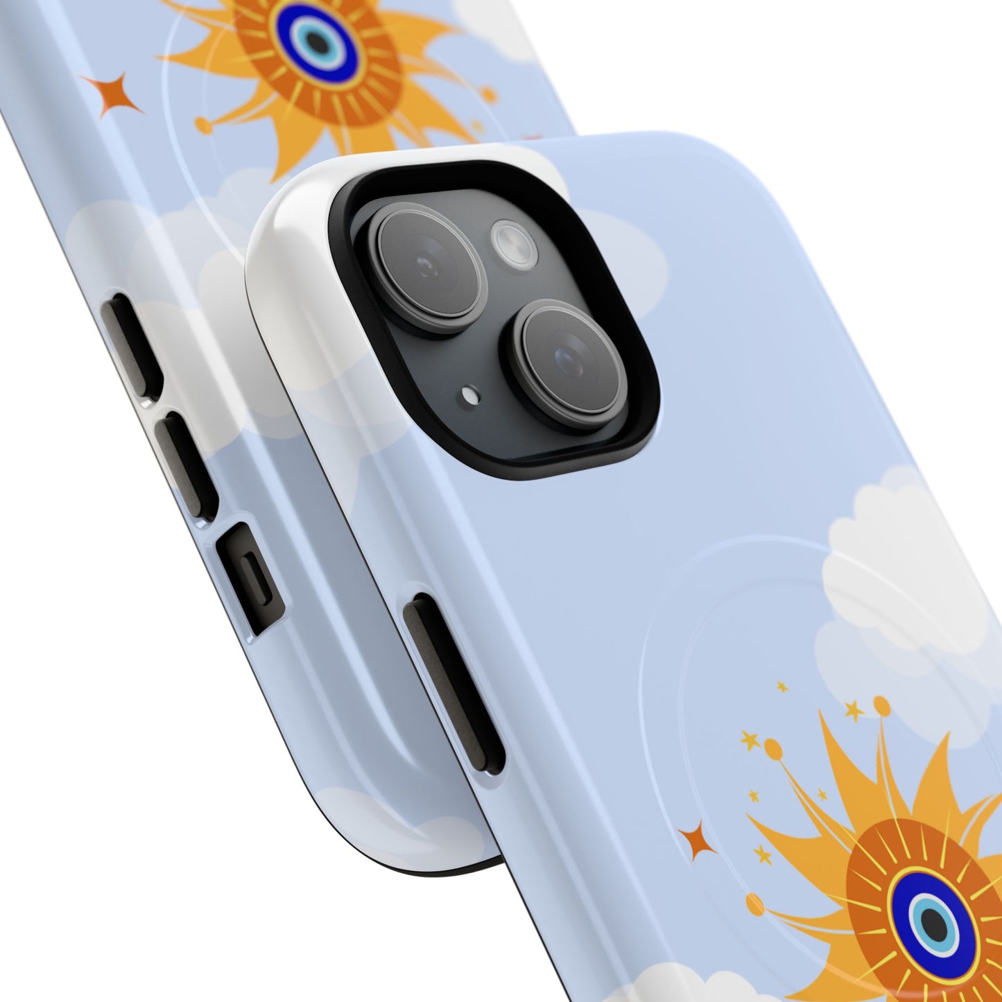 Sunshine Aura Tough Magnetic Phone Case - Durable Protection with Vibrant Design