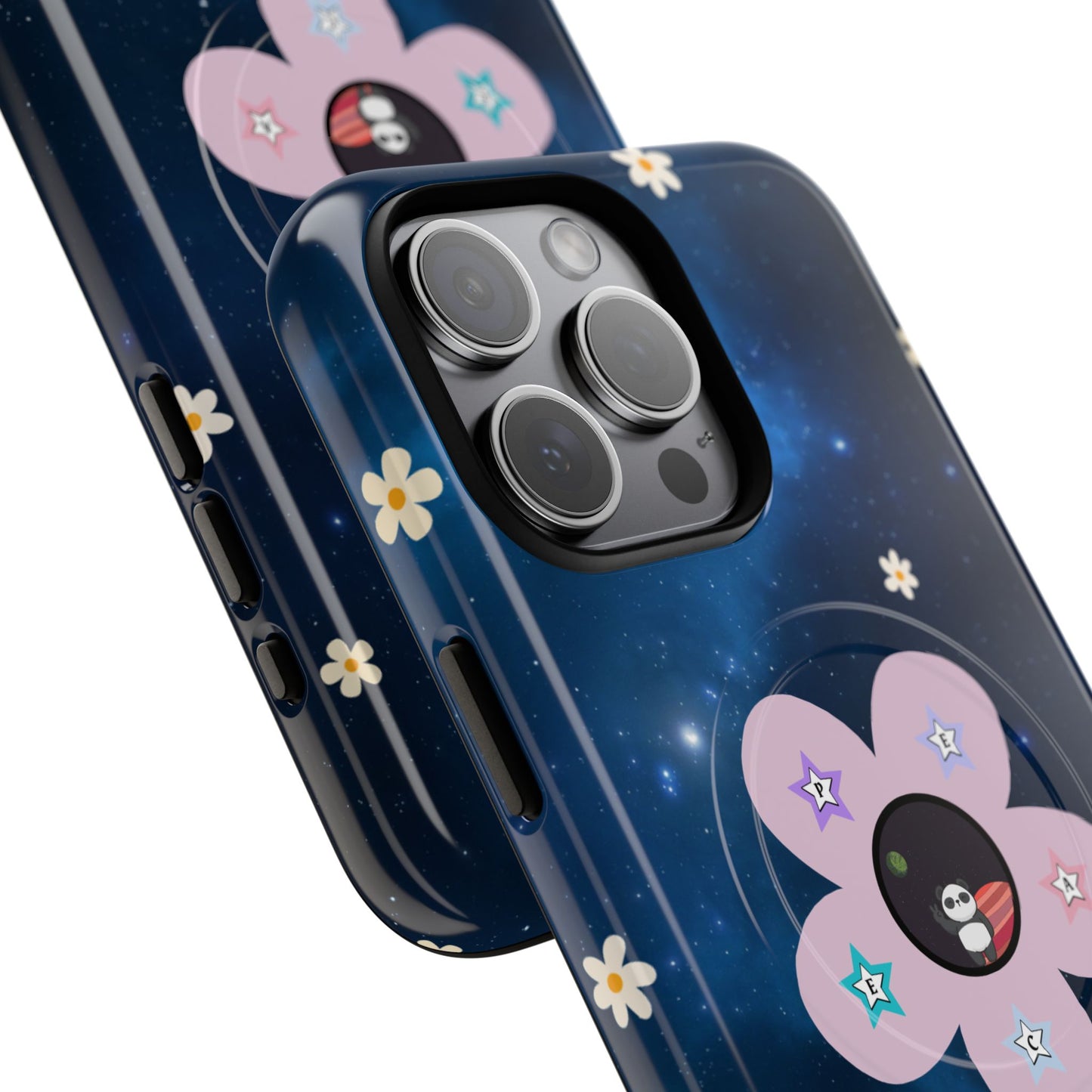 Floral Tough Magnetic Phone Case - Cute & Durable Design for Everyday Use