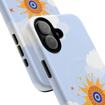 Sunshine Aura Tough Magnetic Phone Case - Durable Protection with Vibrant Design