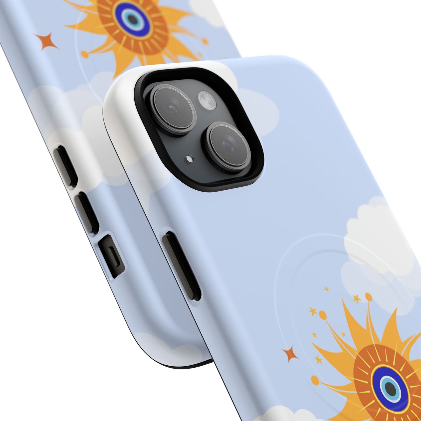Sunshine Aura Tough Magnetic Phone Case - Durable Protection with Vibrant Design