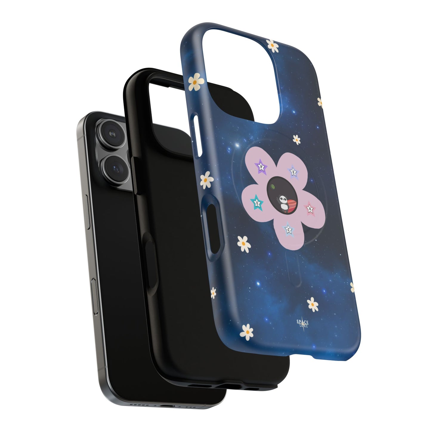 Floral Tough Magnetic Phone Case - Cute & Durable Design for Everyday Use