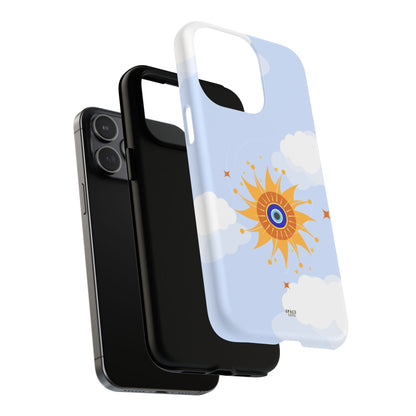 Sunshine Aura Tough Magnetic Phone Case - Durable Protection with Vibrant Design