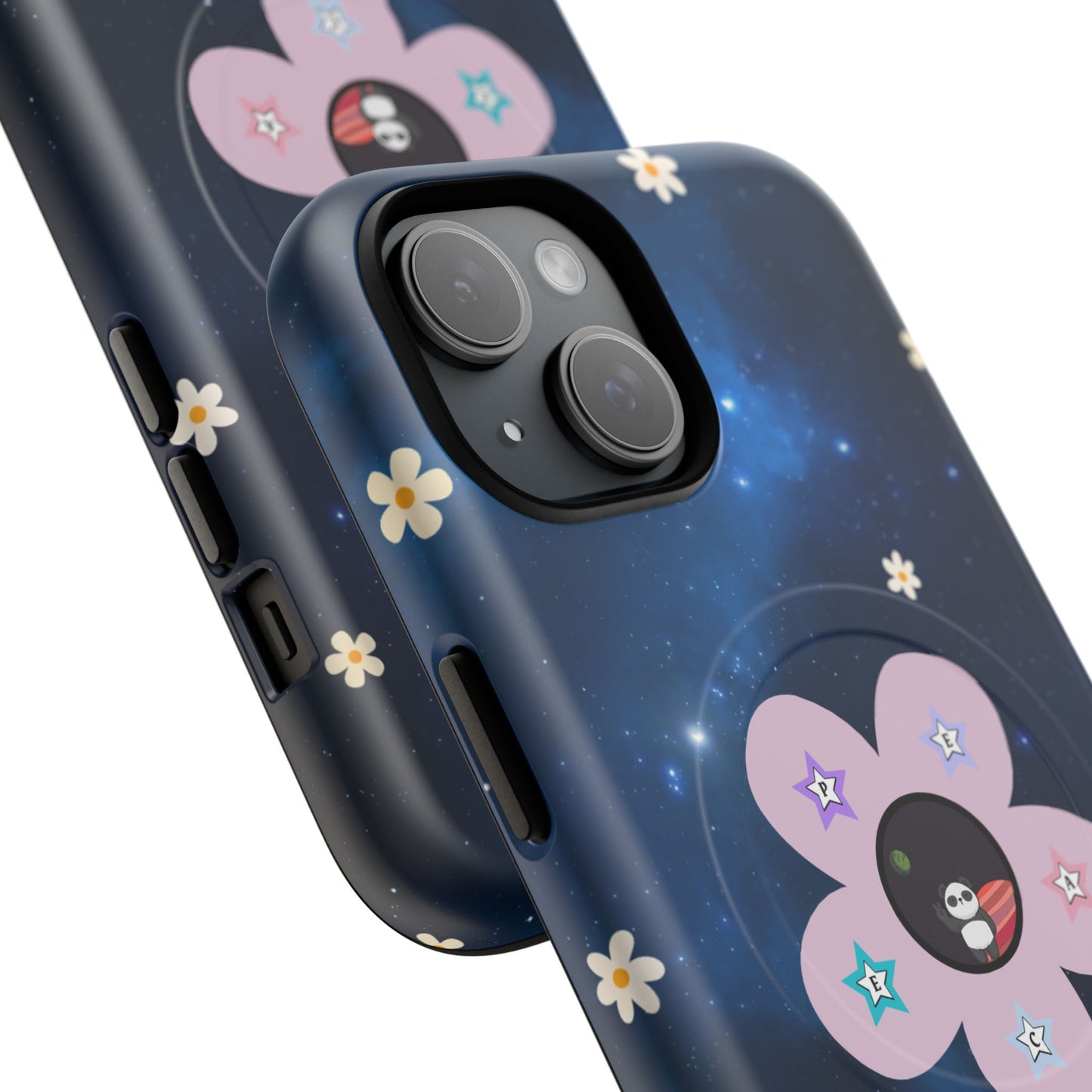 Floral Tough Magnetic Phone Case - Cute & Durable Design for Everyday Use