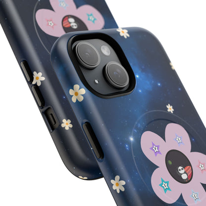 Floral Tough Magnetic Phone Case - Cute & Durable Design for Everyday Use