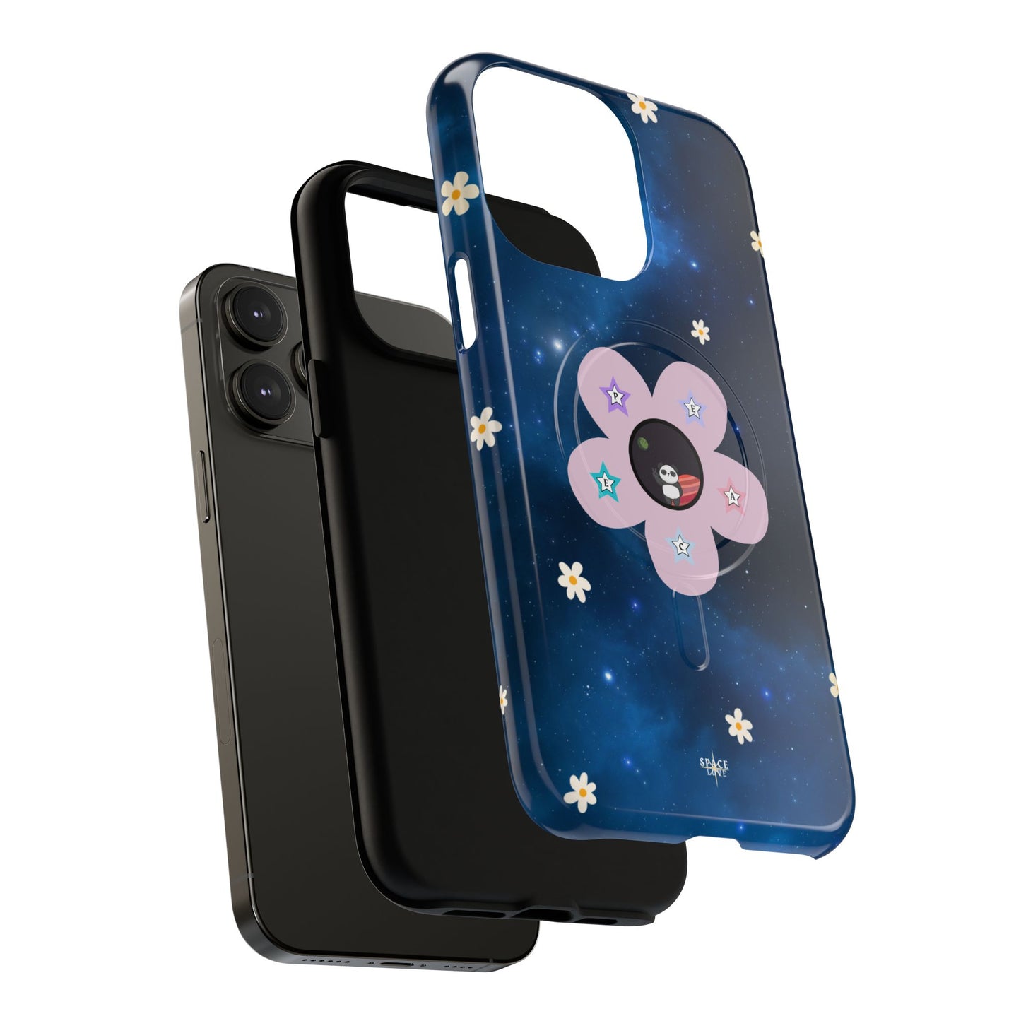 Floral Tough Magnetic Phone Case - Cute & Durable Design for Everyday Use