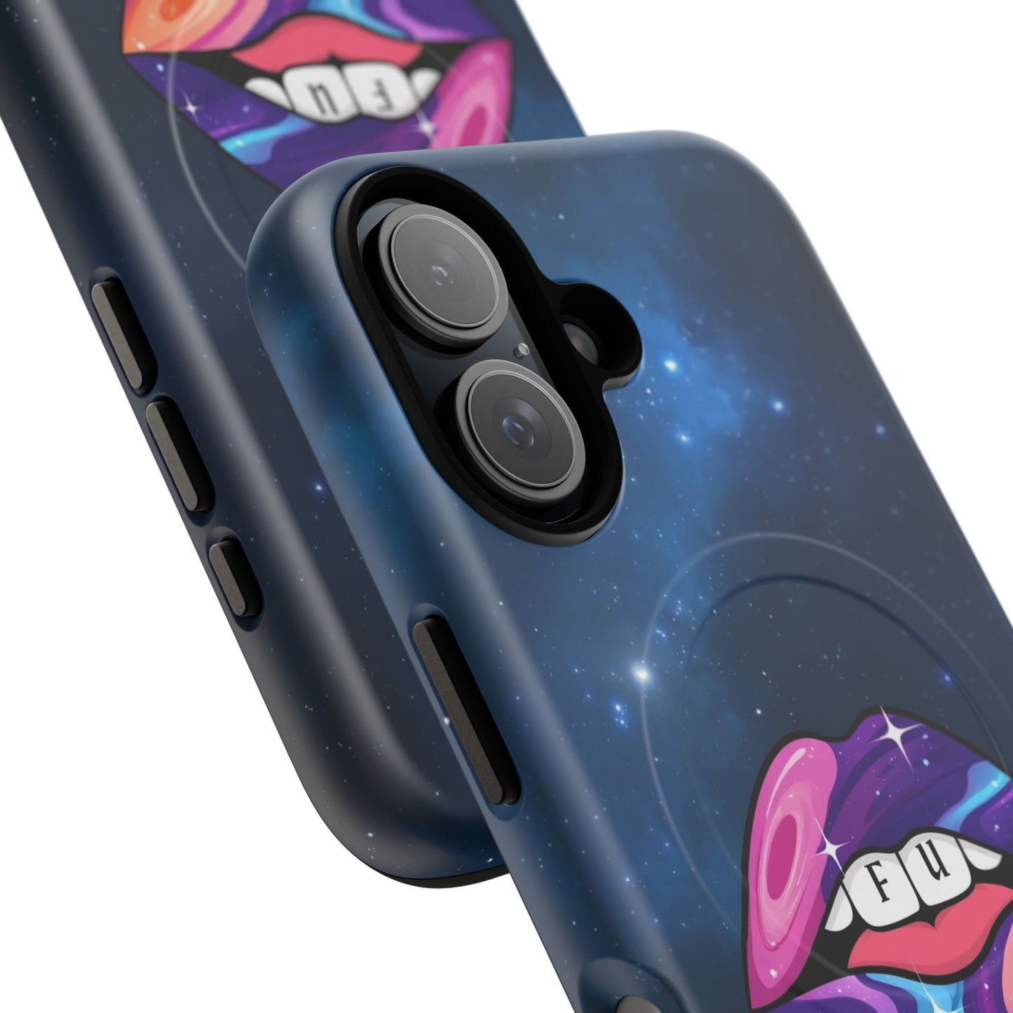 Galaxy Kiss Tough Magnetic Phone Case - Bold & Colorful Design