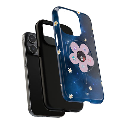 Floral Tough Magnetic Phone Case - Cute & Durable Design for Everyday Use