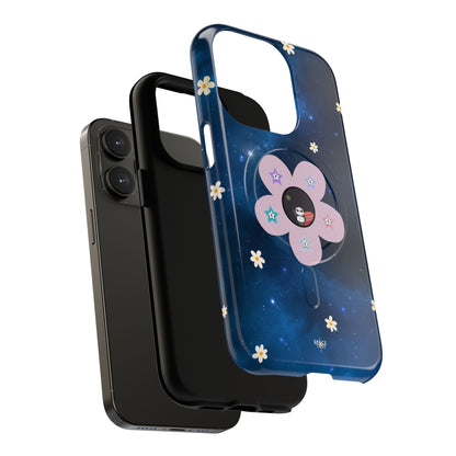 Floral Tough Magnetic Phone Case - Cute & Durable Design for Everyday Use
