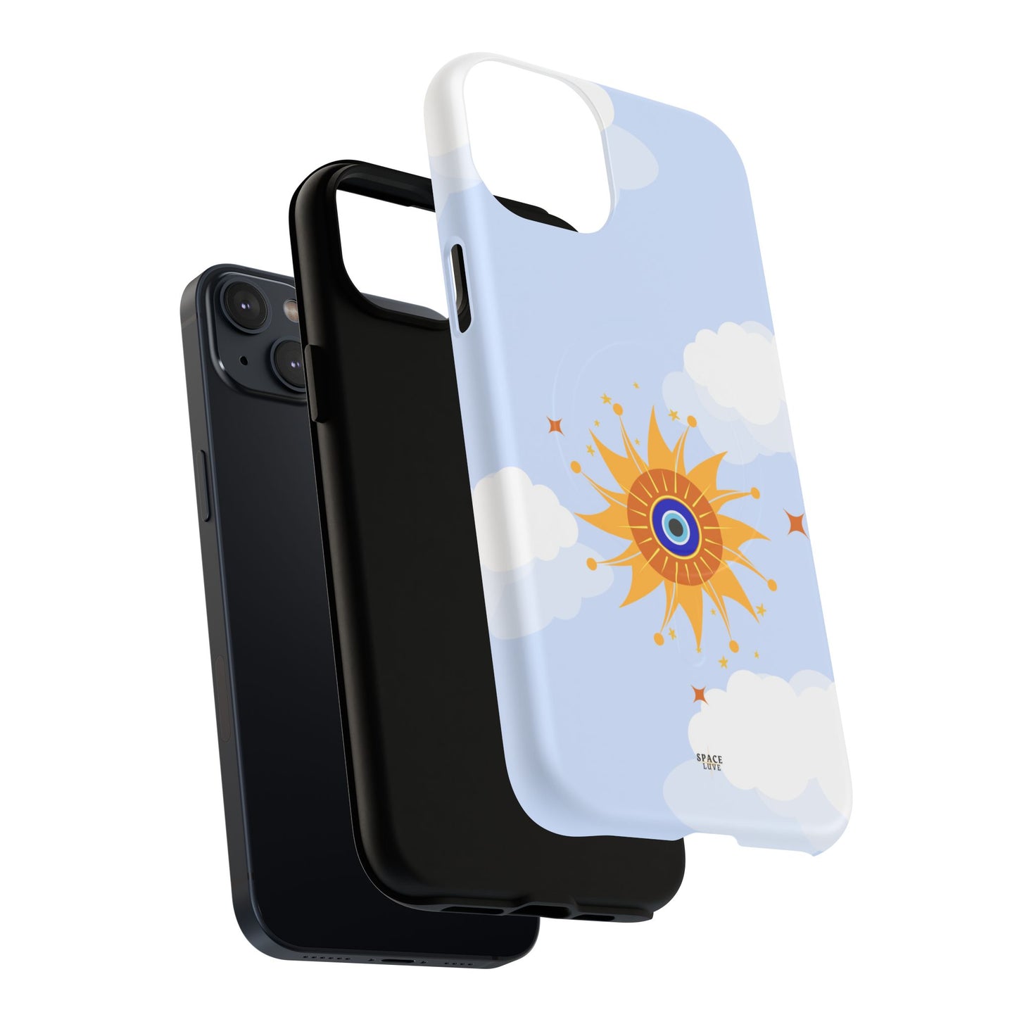 Sunshine Aura Tough Magnetic Phone Case - Durable Protection with Vibrant Design