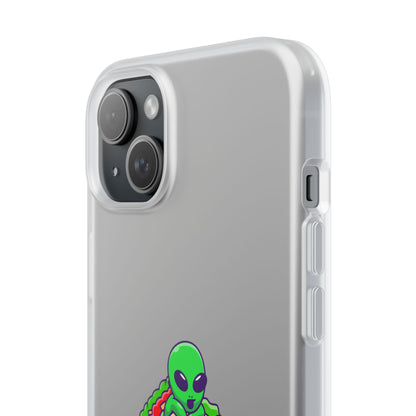 Alien Taco Flexi Case - Fun Phone Cover for Taco Lovers, Quirky Gift for Foodies, Sleek Design for iPhone, Unique Accessory, Birthday [...]