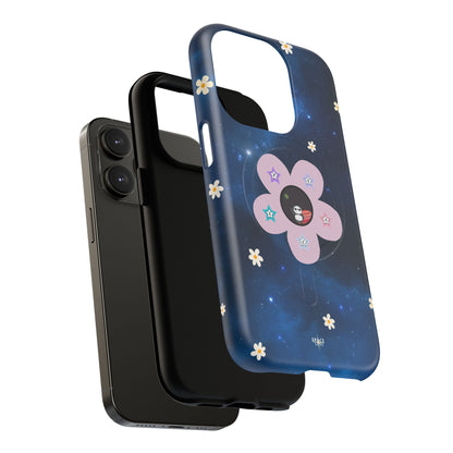 Floral Tough Magnetic Phone Case - Cute & Durable Design for Everyday Use