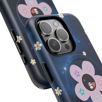 Floral Tough Magnetic Phone Case - Cute & Durable Design for Everyday Use