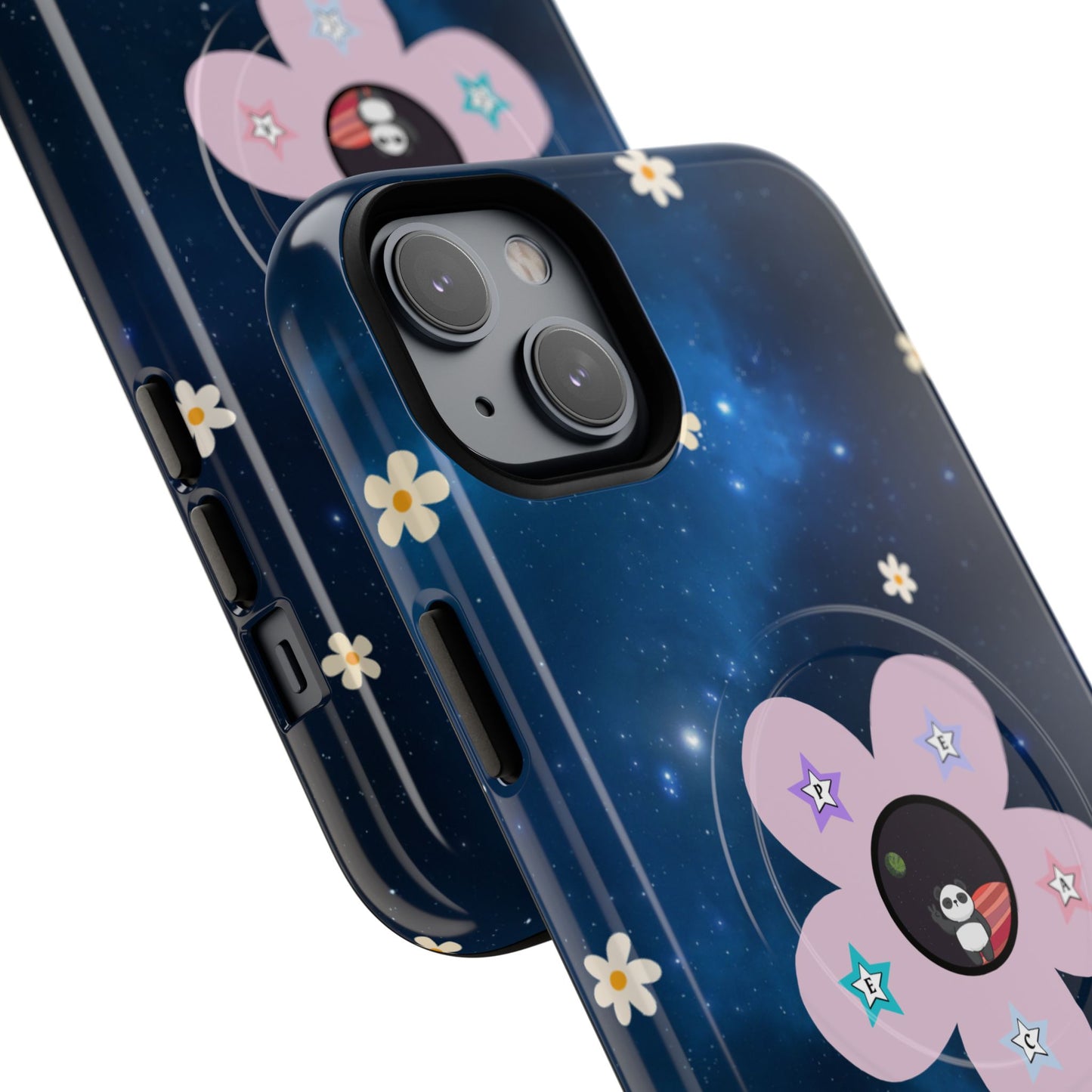 Floral Tough Magnetic Phone Case - Cute & Durable Design for Everyday Use