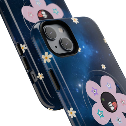 Floral Tough Magnetic Phone Case - Cute & Durable Design for Everyday Use