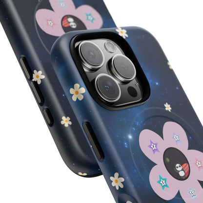 Floral Tough Magnetic Phone Case - Cute & Durable Design for Everyday Use