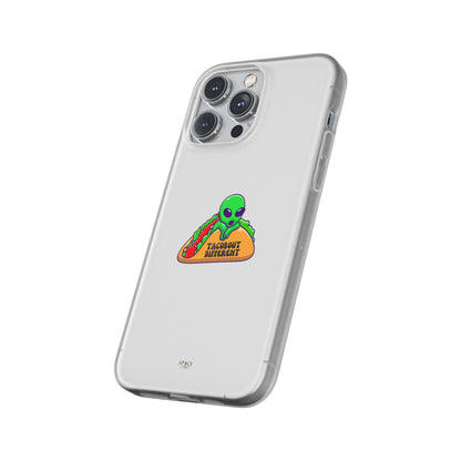 Alien Taco Flexi Case - Fun Phone Cover for Taco Lovers, Quirky Gift for Foodies, Sleek Design for iPhone, Unique Accessory, Birthday [...]