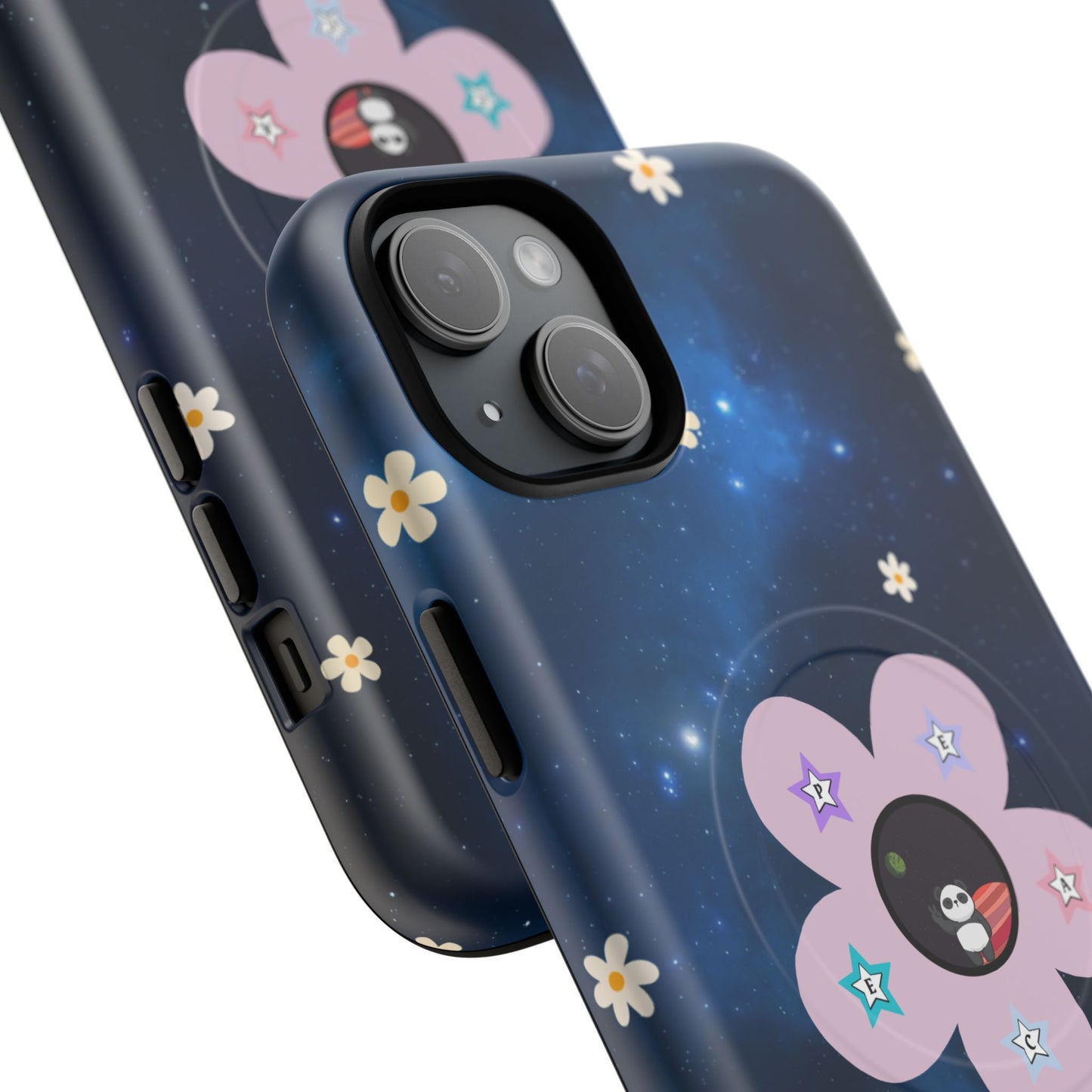 Floral Tough Magnetic Phone Case - Cute & Durable Design for Everyday Use