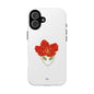 Floral Alien Phone Case | Tough Magnetic Cases | Unique Phone Accessory, Stylish Gift for Teenagers, Floral Design, Alien Lovers