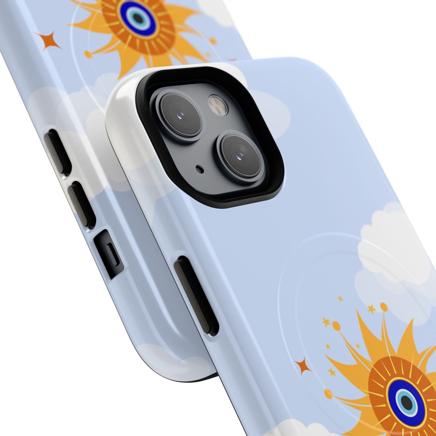 Sunshine Aura Tough Magnetic Phone Case - Durable Protection with Vibrant Design