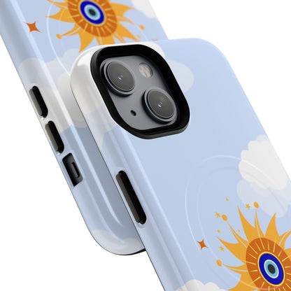 Sunshine Aura Tough Magnetic Phone Case - Durable Protection with Vibrant Design