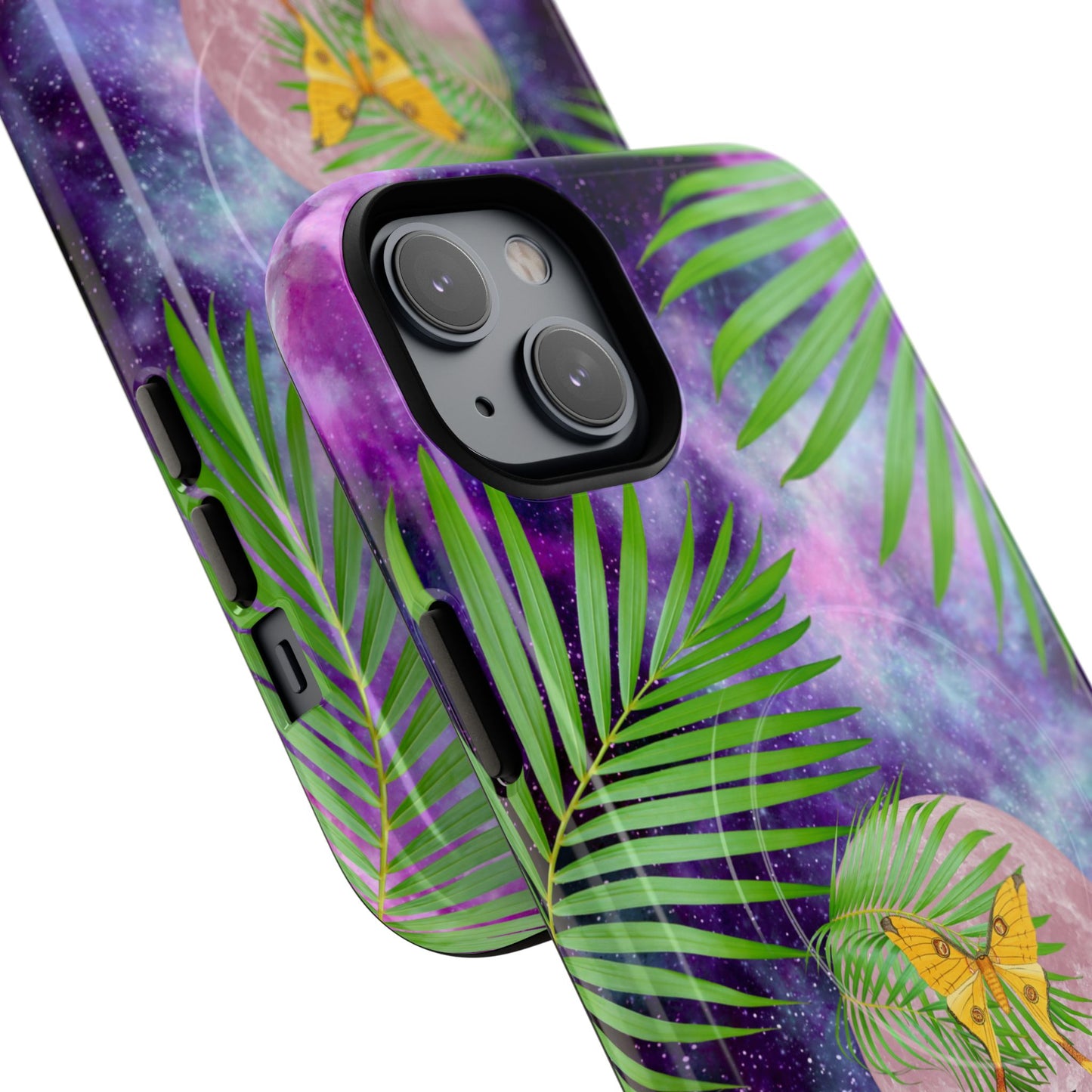 Tough Magnetic Phone Case - Stylish Butterfly Design, Perfect for Nature Lovers