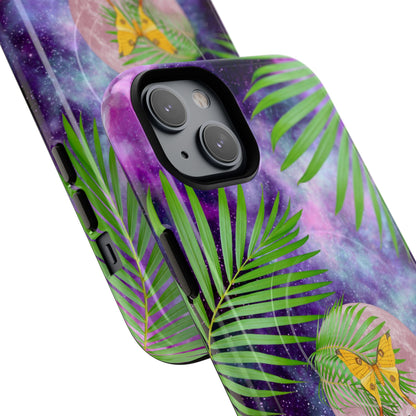 Tough Magnetic Phone Case - Stylish Butterfly Design, Perfect for Nature Lovers