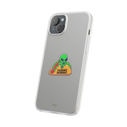 Alien Taco Flexi Case - Fun Phone Cover for Taco Lovers, Quirky Gift for Foodies, Sleek Design for iPhone, Unique Accessory, Birthday [...]