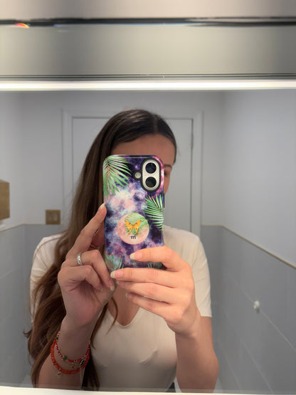 Tough Magnetic Phone Case - Stylish Butterfly Design, Perfect for Nature Lovers