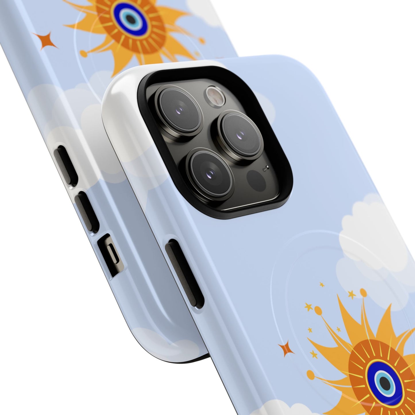 Sunshine Aura Tough Magnetic Phone Case - Durable Protection with Vibrant Design