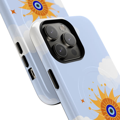 Sunshine Aura Tough Magnetic Phone Case - Durable Protection with Vibrant Design