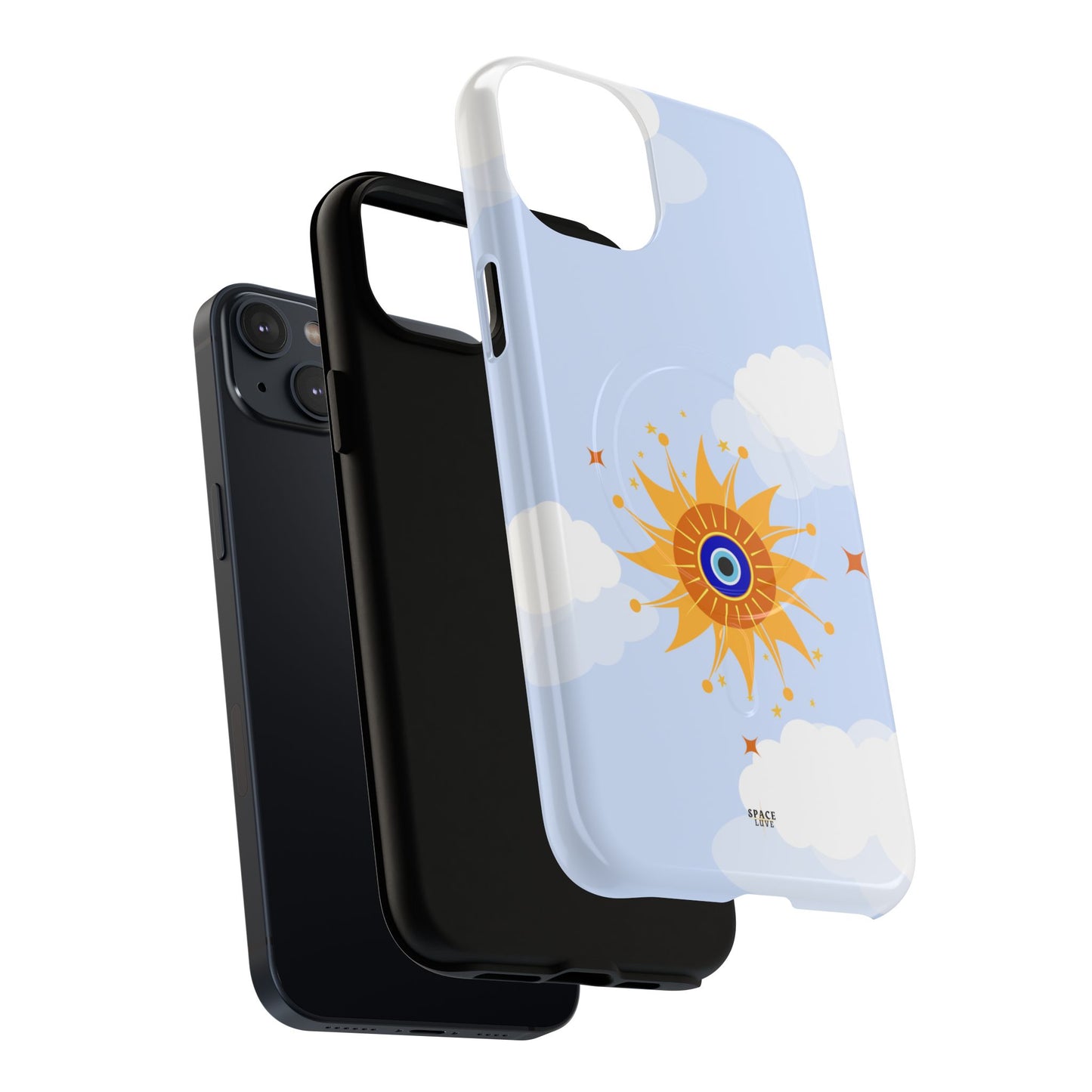 Sunshine Aura Tough Magnetic Phone Case - Durable Protection with Vibrant Design