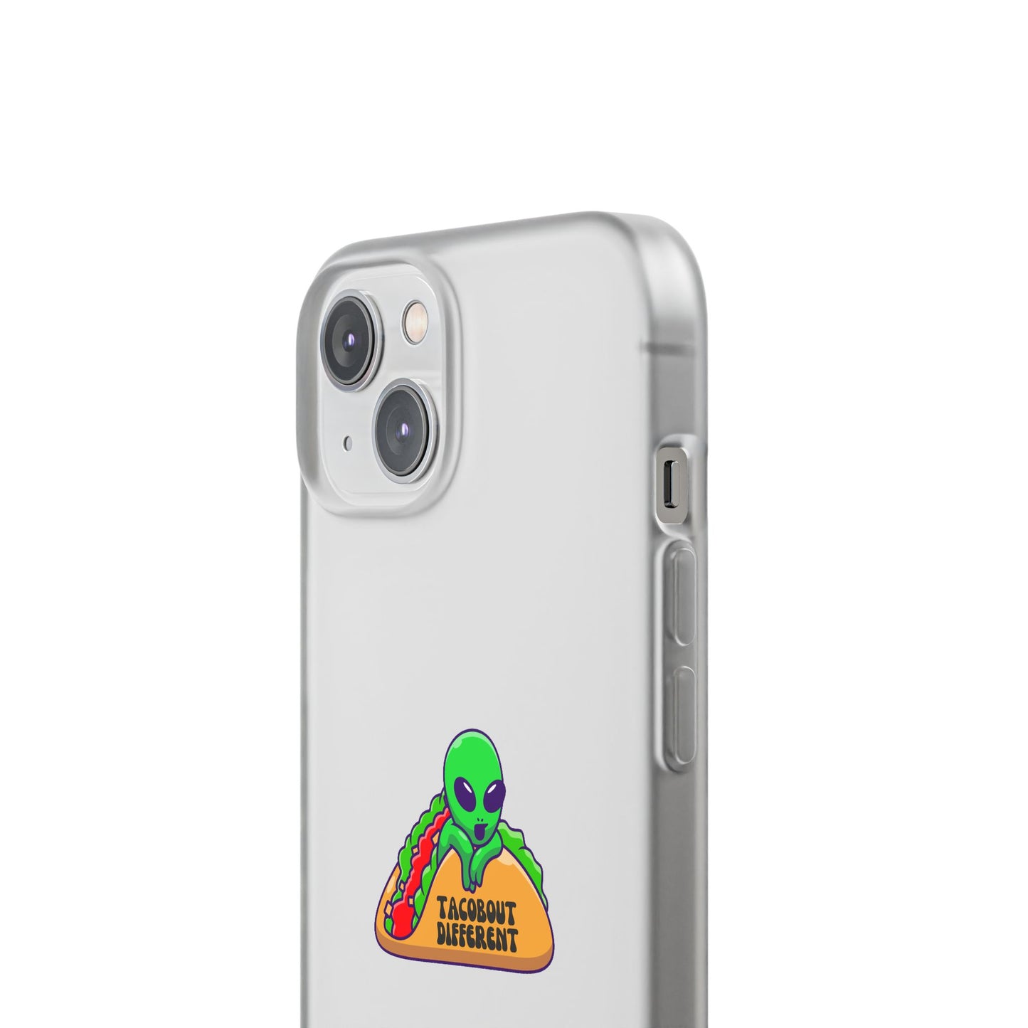 Alien Taco Flexi Case - Fun Phone Cover for Taco Lovers, Quirky Gift for Foodies, Sleek Design for iPhone, Unique Accessory, Birthday [...]