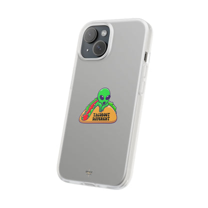 Alien Taco Flexi Case - Fun Phone Cover for Taco Lovers, Quirky Gift for Foodies, Sleek Design for iPhone, Unique Accessory, Birthday [...]