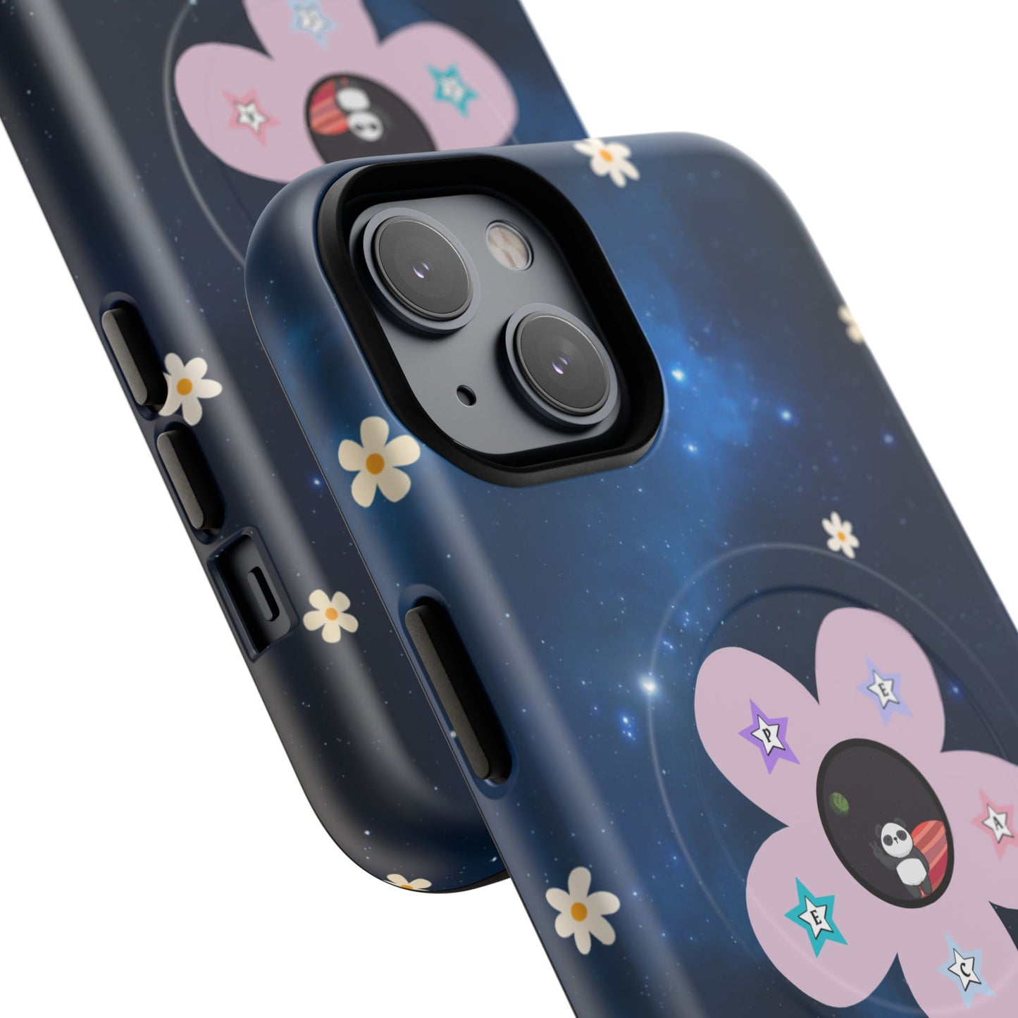 Floral Tough Magnetic Phone Case - Cute & Durable Design for Everyday Use