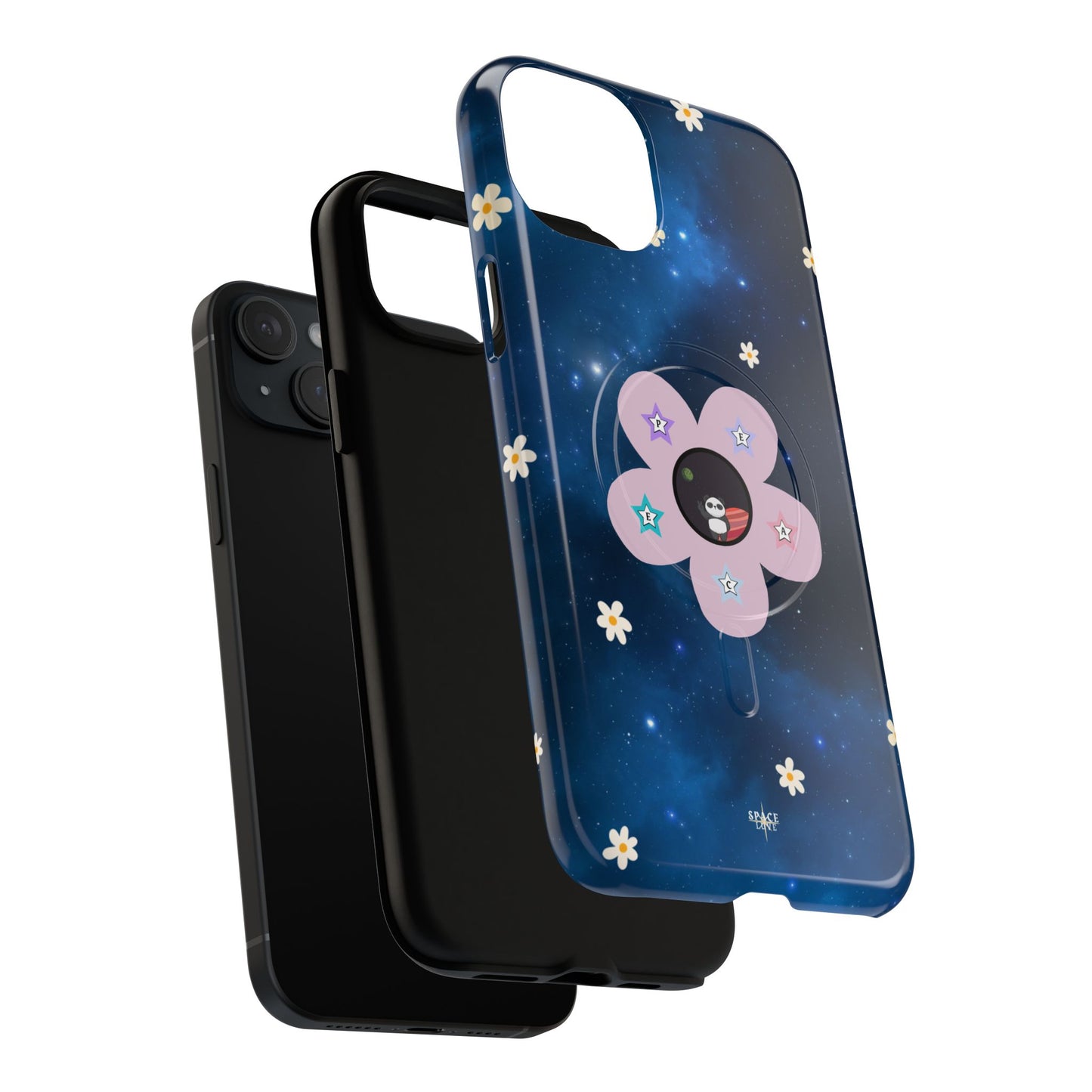 Floral Tough Magnetic Phone Case - Cute & Durable Design for Everyday Use