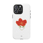 Floral Alien Phone Case | Tough Magnetic Cases | Unique Phone Accessory, Stylish Gift for Teenagers, Floral Design, Alien Lovers