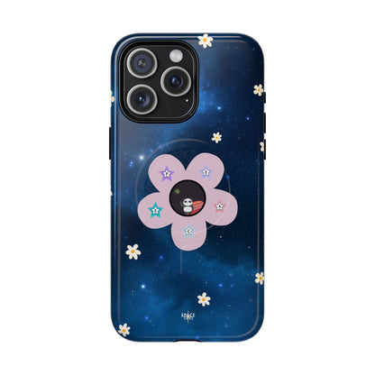 Floral Tough Magnetic Phone Case - Cute & Durable Design for Everyday Use