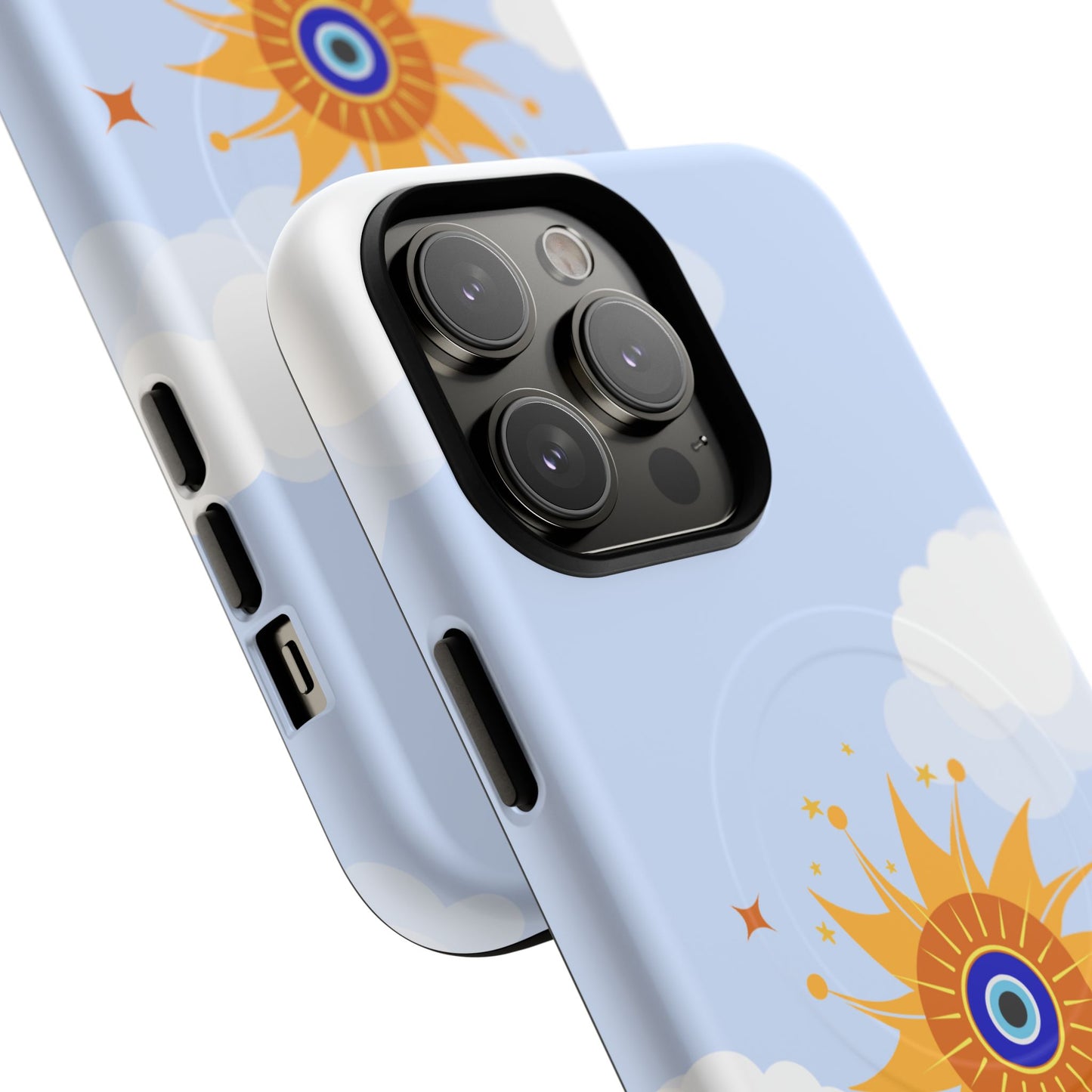 Sunshine Aura Tough Magnetic Phone Case - Durable Protection with Vibrant Design