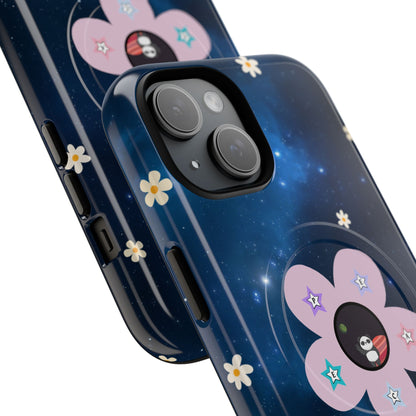 Floral Tough Magnetic Phone Case - Cute & Durable Design for Everyday Use