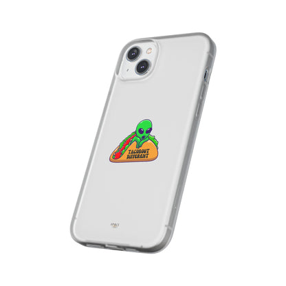 Alien Taco Flexi Case - Fun Phone Cover for Taco Lovers, Quirky Gift for Foodies, Sleek Design for iPhone, Unique Accessory, Birthday [...]