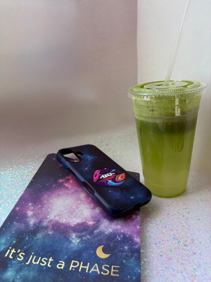 Galaxy Kiss Tough Magnetic Phone Case - Bold & Colorful Design